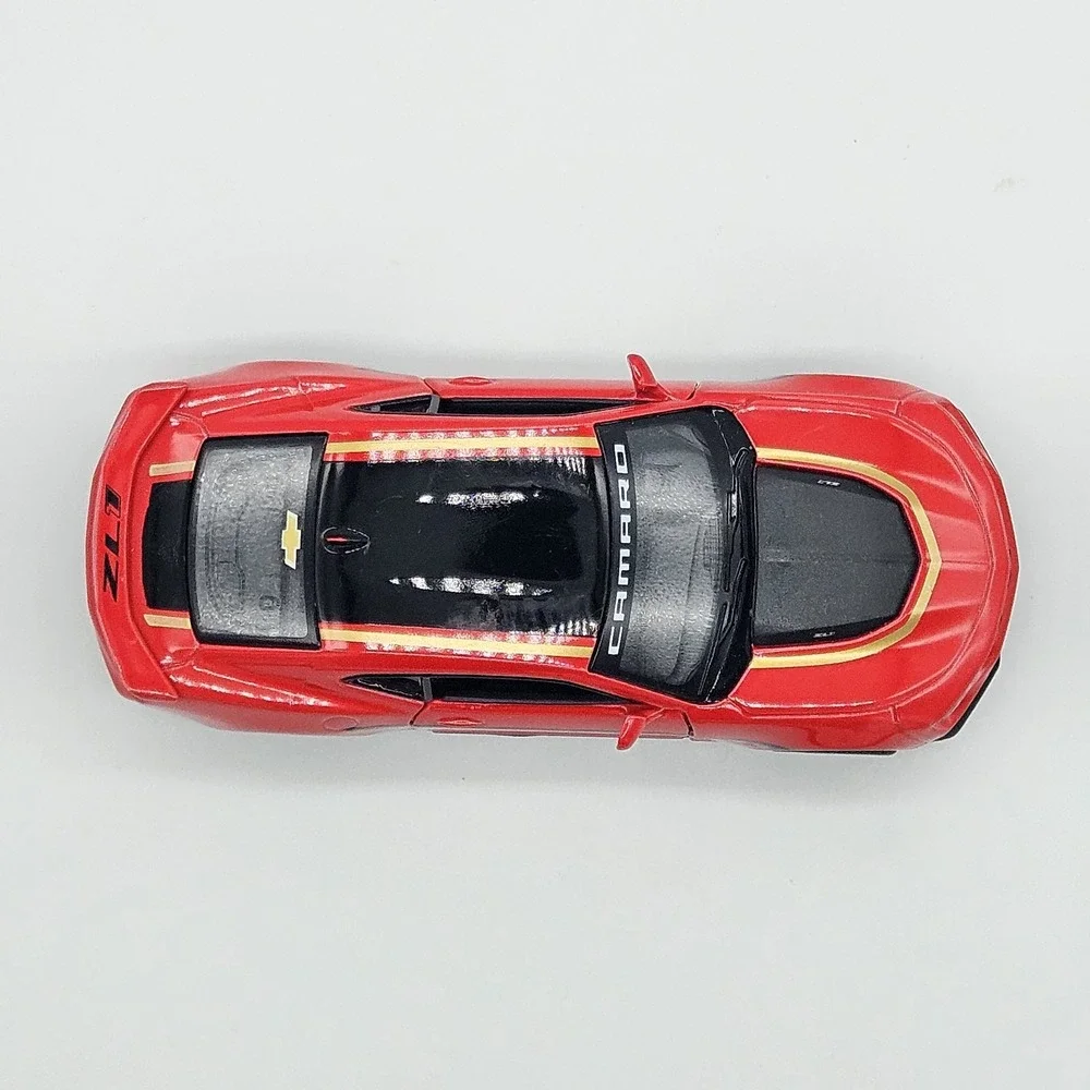 Kinsmart 2017 Chevrolet Camaro ZL1 Diecast Toy Car Red 1:38 Scale Pull Back